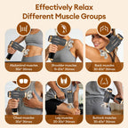 Electric Massage Gun 99 Level Powerful Fascia Gun High-Frequency Vibration