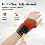 Electric Heating Wrist Guard Vibration Massage Hot Compress Wrist Brace Ankle Wrap Hand Foot Protector Rechargeable Wristband